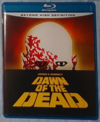 Dawn Of The Dead (1978) Blu - Ray George A.  Romero Anchor Bay Rare & Oop Like