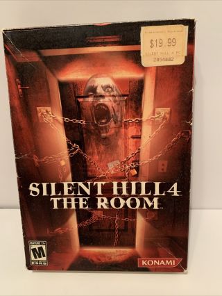 Silent Hill 4 The Room (pc Konami) Complete.  Dvd Rom Rare