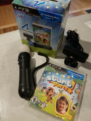 Sony Playstation Ps3 Playstation Move Bundle Start The Party Rare