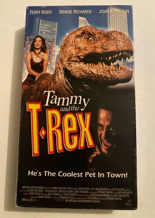 Tammy And The T - Rex (vhs) Rare Htf Cult Horror Comedy
