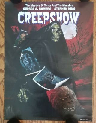 Creepshow - Scream Shout Factory Movie Poster 18x24 Stephen King 80s Rare Print