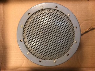 Rare Vintage 6.  5 " Phenolic Speaker Us Military Wwii Rca Or Western Electric