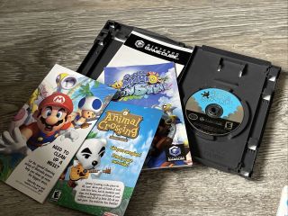 Mario Sunshine Nintendo GameCube Oop Complete Cib Rare Bros Smash 2