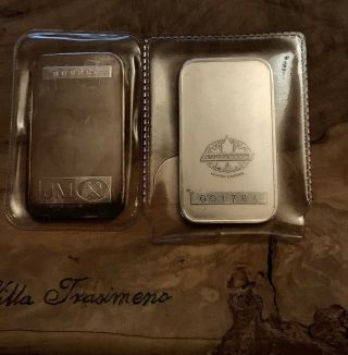 Rare Scotia Engelhard & Johnson Matthey Vintage 1oz 999 Silver Bars 2 1000mint