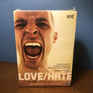 Love / Hate Complete Series 1 - 4 Dvd 2013 Box Set Irish Gang Rare Rte -