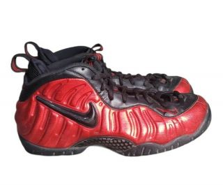 Rare Nike Air Foamposite Pro University Red 2016 Size 8 Flaws