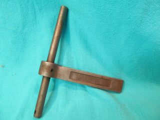 Rare J.  H.  Williams No 46 Lathe Shaper Tool Holder With 7 1/2 " Extension Bar