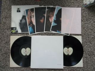 Beatles Rare 1968 Us " White Album " Numbered Issue Rare Jax Pressing