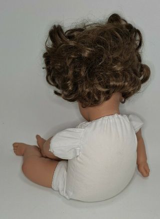 RARE Pat Secrist Jilly Bean Toddler Baby Doll With Bro Hair & Brown Eyes 4.  5 lbs 3