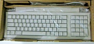Apple Extended Keyboard Ii Adb Factory Box Vintage Rare M0312 M3501 W/cable