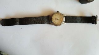 VINTAGE RARE swiss made watch LANCO 15 jewels rubis military WWII REVUE GT mvt 3