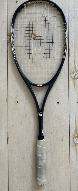 Rare Harrow Karim Abdel Gawad Custom Vibe 140 G Squash Racquet