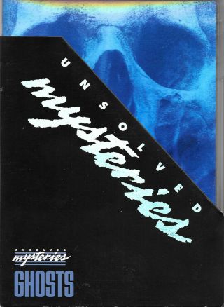 Unsolved Mysteries - Ghosts - Robert Stack - 4 - Disc Dvd Box Set - Rare Oop