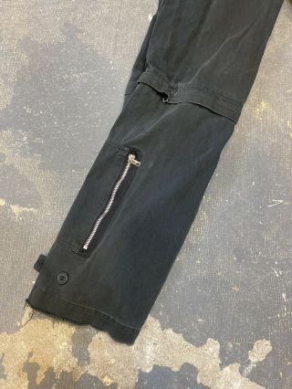 Tripp NYC Punk Goth Bondage Pants Black Man Size S Zip Legs RARE 2