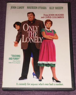 Only The Lonely Dvd (1991) Rare John Candy/ally Sheedy/maureen O 