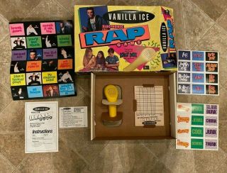 Vintage 1990s Vanilla Ice Electronic Rap Game Unplayed Rare