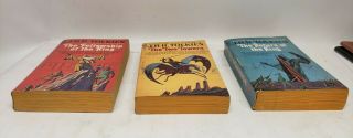 RARE 1965 LORD OF THE RINGS 3 Book SET PAPERBACK UNAUTHORIZED ACE BOOKS TOLKIEN 5