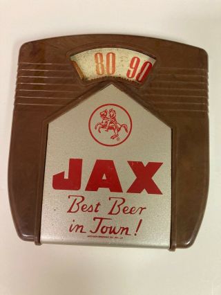 Rare Jax Beer Advertising Thermometer Jackson Brewing Orleans La Louisiana