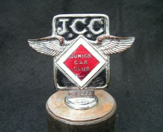 Vintage 1930s Junior Car Club Motor Bar Badge - Pre - War Jcc Brooklands Racing Rare