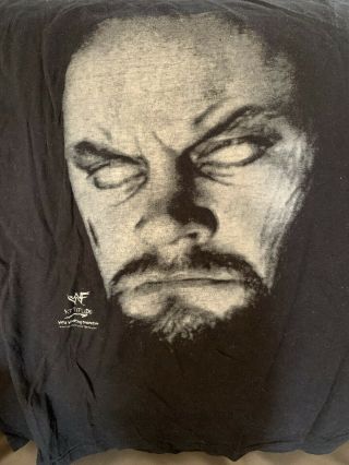 Wwe Wwf The Undertaker Rare Vintage T - Shirt Attitude Era