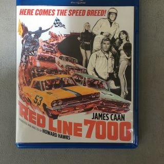 Red Line 7000 Pre - Owned Ln Oop Rare Blu - Ray Of The 1965 Car - Racing Movie