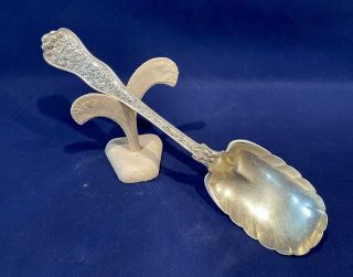 Rare Antique Tiffany & Co Sterling Silver Ornate Olympian Serving Spoon