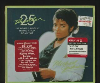 Michael Jackson - Thriller (25th Anniversary) Cd / Dvd Combo - Target Exclusive Rare