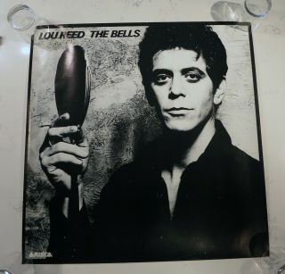 Rare 1979 Lou Reed The Bells Promo Poster 24 " X 24 "