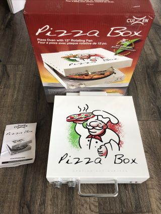 Cuizen Pizza Box Oven Countertop Rotating For 12 " Pizza Rarely