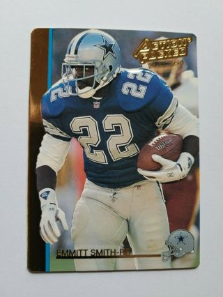1992 Action Packed Emmitt Smith 24kt Gold Card 9g Rare