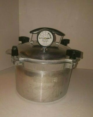 All American Pressure Cooker Canning Model 907,  Rare,  Vintage,  Good Cond.  :