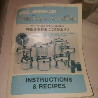 All American Pressure Cooker Canning Model 907,  Rare,  Vintage,  Good Cond.  : 2