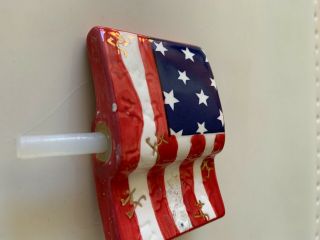 Nora Fleming Retired Mini American Flag - Rare 2