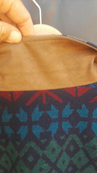 RARE BIGBOY 2X 3X TALL Vintage PENDLETON Wool Western AZTEC Blanket Coat USA 6