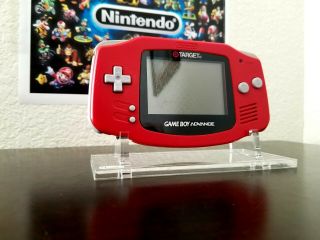 Nintendo Gameboy Advance Rare Red Target Edition