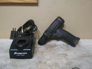 Snap On Cdr761bgm 14.  4v 3/8 " Drill Rare Color Gunmetal W/ Charger