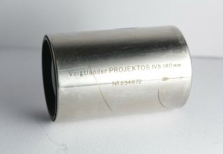 Ultra Rare Voigtlander Projektos Ivb 140mm Projection Lens Petzval Vintage