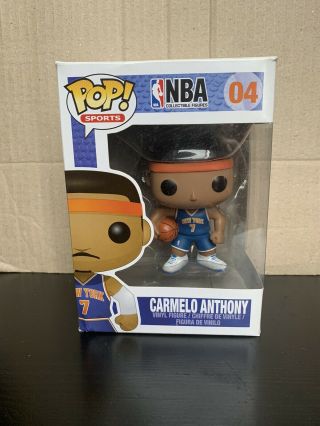 Funko Pop Sports Nba Carmelo Anthony 04 Vaulted/rare Box