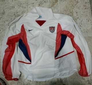 Vintage Rare 2002 Nike Usa World Cup Soccer Long Sleeve Jersey Mens Size Medium