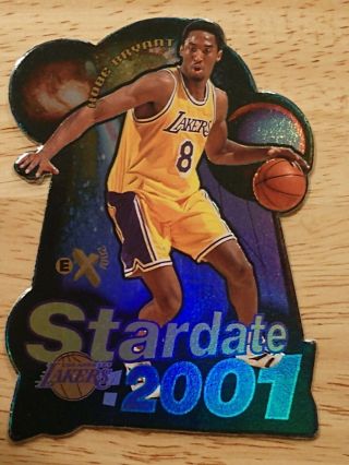LOOK 97 - 98 EX - 2001 Kobe Bryant 3 Stardate 2001 Rare Insert 3