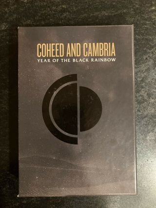 Rare Coheed And Cambria Year Of The Black Rainbow Deluxe Edition Box Set 4