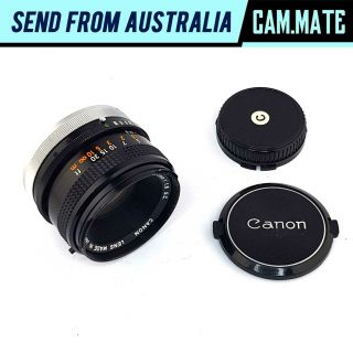 Canon Fd 50mm F/1.  8 S.  C.  Prime Lens 35mm Slr Film Camera Rare [thin Haze] C3175