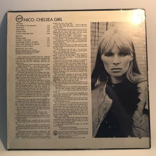NICO Chelsea Girl LP Verve 1967 Stereo V6/5032 Rare Misprint IN SHRINK VG,  NM - 2