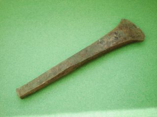 Rare Ancient Authentic Early Celtic Bronze Ax 1600 - 1400 Bc