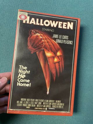 Halloween (1978) Norsk Foreign Vhs Rare Horror