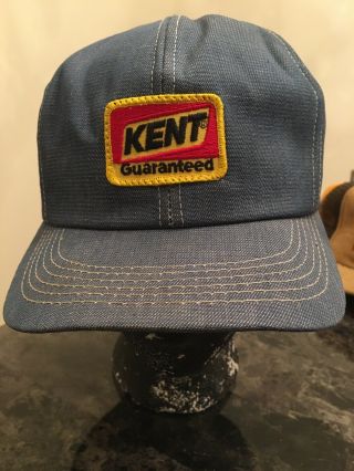 Vintage Kent Feeds Store Farmer Trucker Hat Rare K - Products