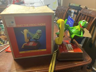 Rare Kermit The Frog Phone With Box Its A Geniuine Bell Phone