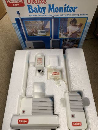 Rare Vintage 1987 Playskool Portable Baby Monitor 5590 Receiver