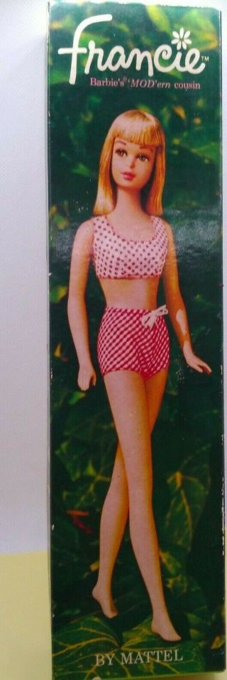 Vintage Barbie Francie Dressed Box Blonde Japanese Exclusive Very Rare