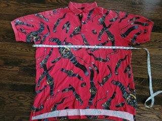 Vintage Polo Ralph Lauren Snowbeach Indian Usa Rare 1992 Polo Sport Shirt SZ XXL 5